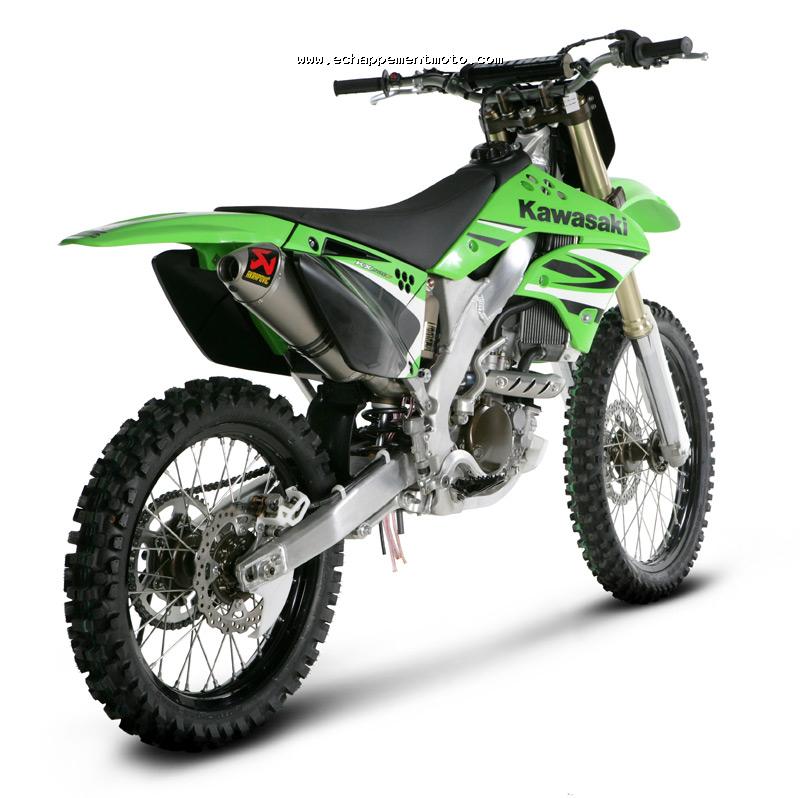 ECHAPPEMENT MOTO AKRAPOVIC SLIP-ON EXHAUST SYSTEM KAWASAKI KX 250 F (2008) 2